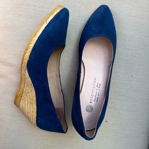 Eric Michael Teva wedge heel slip on